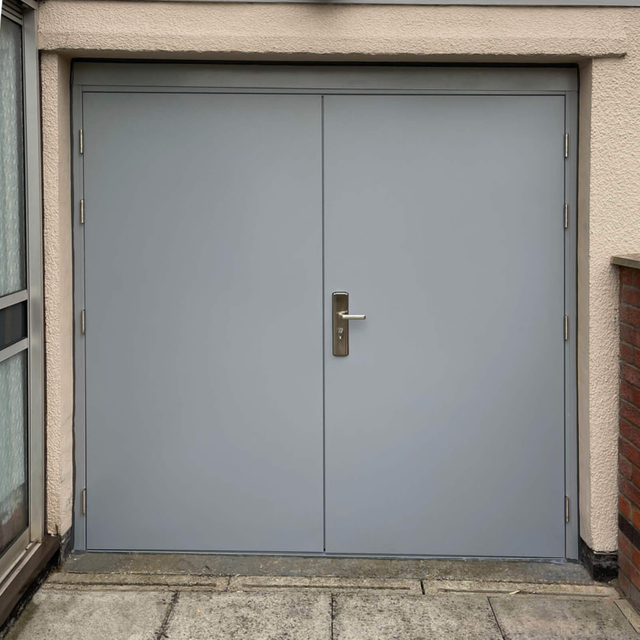 Morden House Garage Steel Door with Mutiple Point Locking