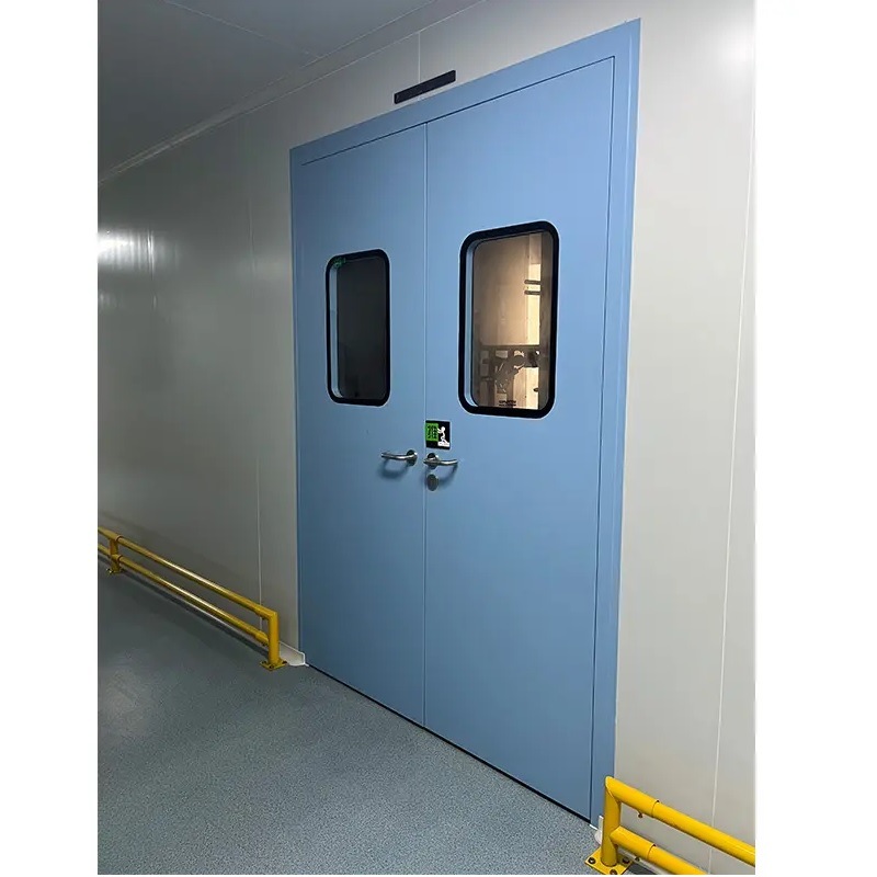 Customized CE Euro Standard Single Swing Door Airtight Lab Door