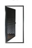 Hot Sale Steel Door with Louver Glass Lowes Fire Rated Doors Price of Fire Rated Doors