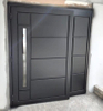 Luxury Design High Quality Low Price Single Double Exterior Security Steel Door