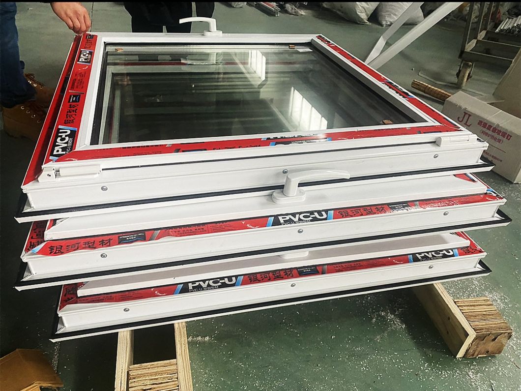 High Performance Windproof Container PVC Windows UPVC Swing Glass Windows Double Glazings