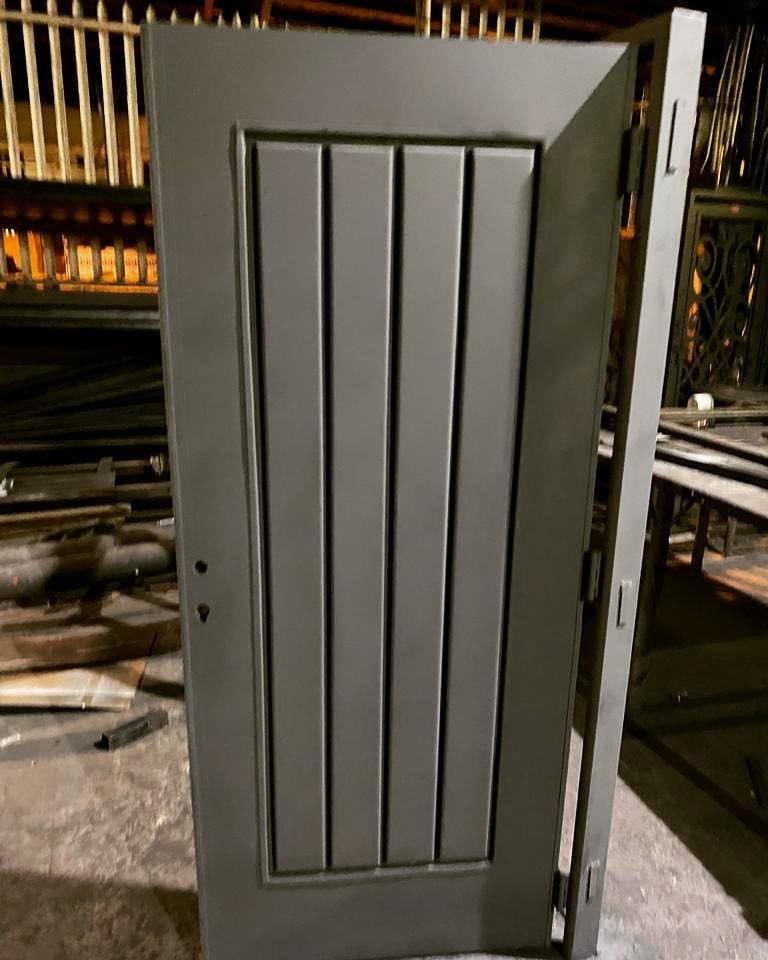 Hot Sale Decorative Strip Israel Steel Security Door