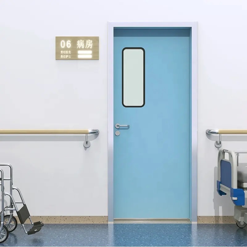 Clean Hermetic Doors Room Theatre Honeycomb Cleanroom Door