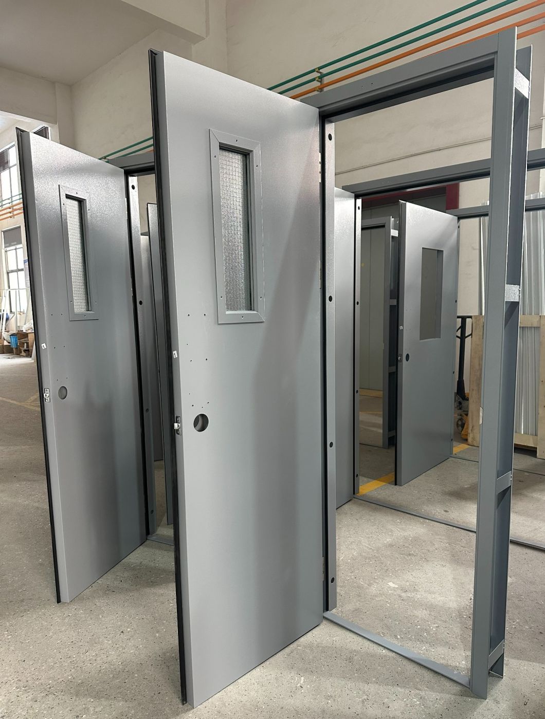 Bespoke Fire Rated Door with Window Vision Panel