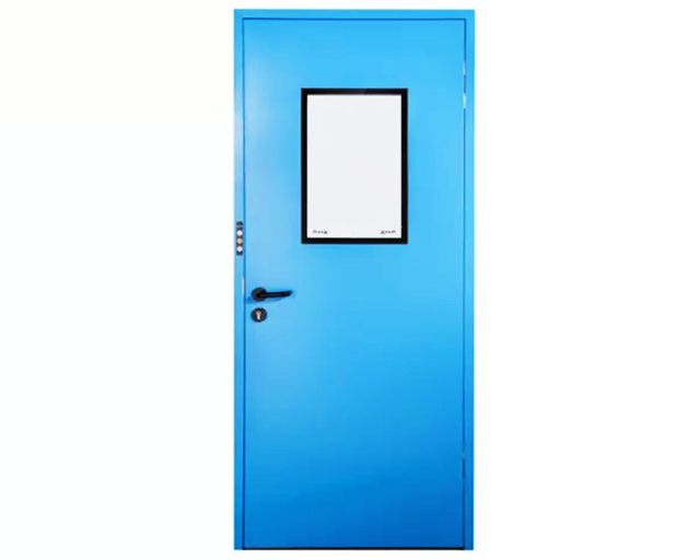 High Efficiency Cleanroom System Clean Room Swing Slide Door with Glass