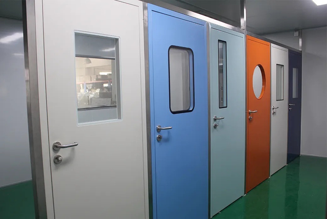 Customization Service Air Tight Single Door for Clean Room with Glass