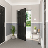 Different Popular Models of Metal Steel Security Fire Doors with CE Certificate