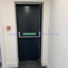 Security Fireproof Stainless Emergency Exit Entry Fire Rated Steel Door with Escape Lock