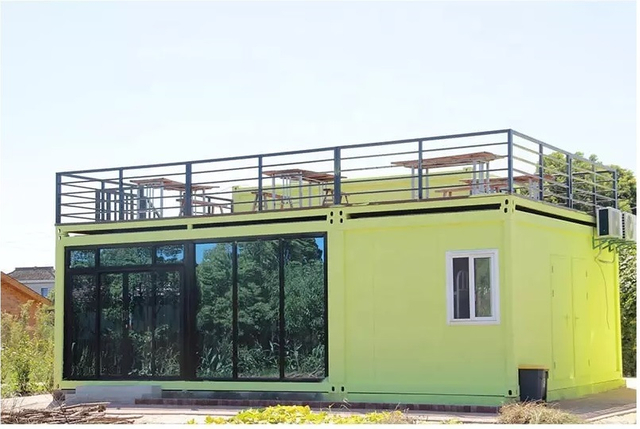 Prehung Door Steel Door for Coffee Shop and Restaurant Premium Movable Prefab Container House