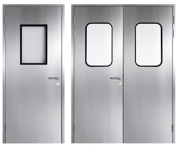 Customized Clean Room Medical Door Stainless Swing Door for GMP Pharmaceutical Use
