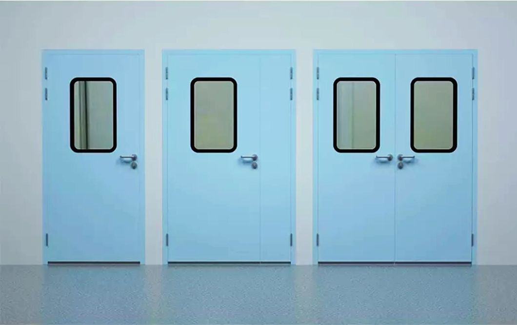 Steel Double Medical Doors for Hospital Operating Room