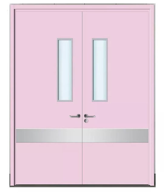 Professional Standard 30 Mins 60 Mins 90 Mins 2 Hours Fire Double Leaf Door for Hotel School Steel Door