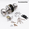 Silver Color Round Ball Front Door Handle and Knobs