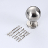 Round Ball Shape Stainless Steel Fixable Door Handle for Entrance