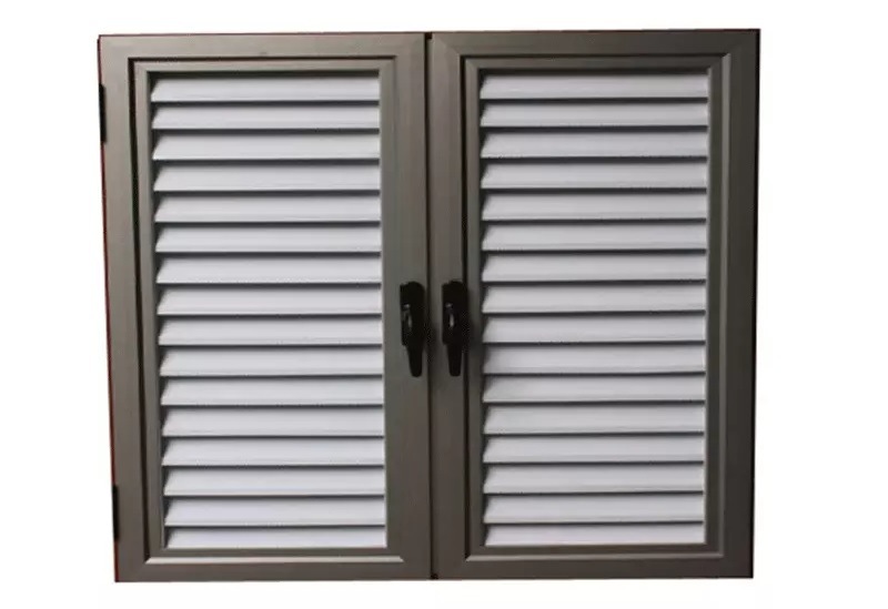 Galvanized Steel and Aluminum Alloy Shutter Louver Windows and Doors