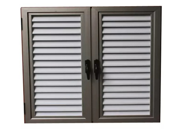 Galvanized Steel and Aluminum Alloy Shutter Louver Windows and Doors