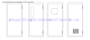 Made in China Customized Design Exterior Metal Steel Door