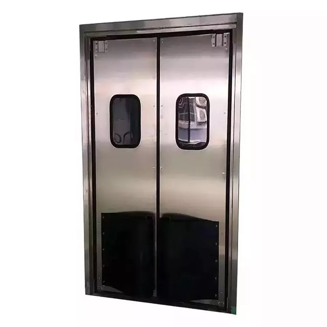 Food Grade Modular Stainless Steel Swing Hygiene Clean Room Security Doors
