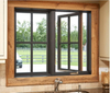 American Modern Black Grills Design French Style Steelwindows Thermal Break Open out Casement Window