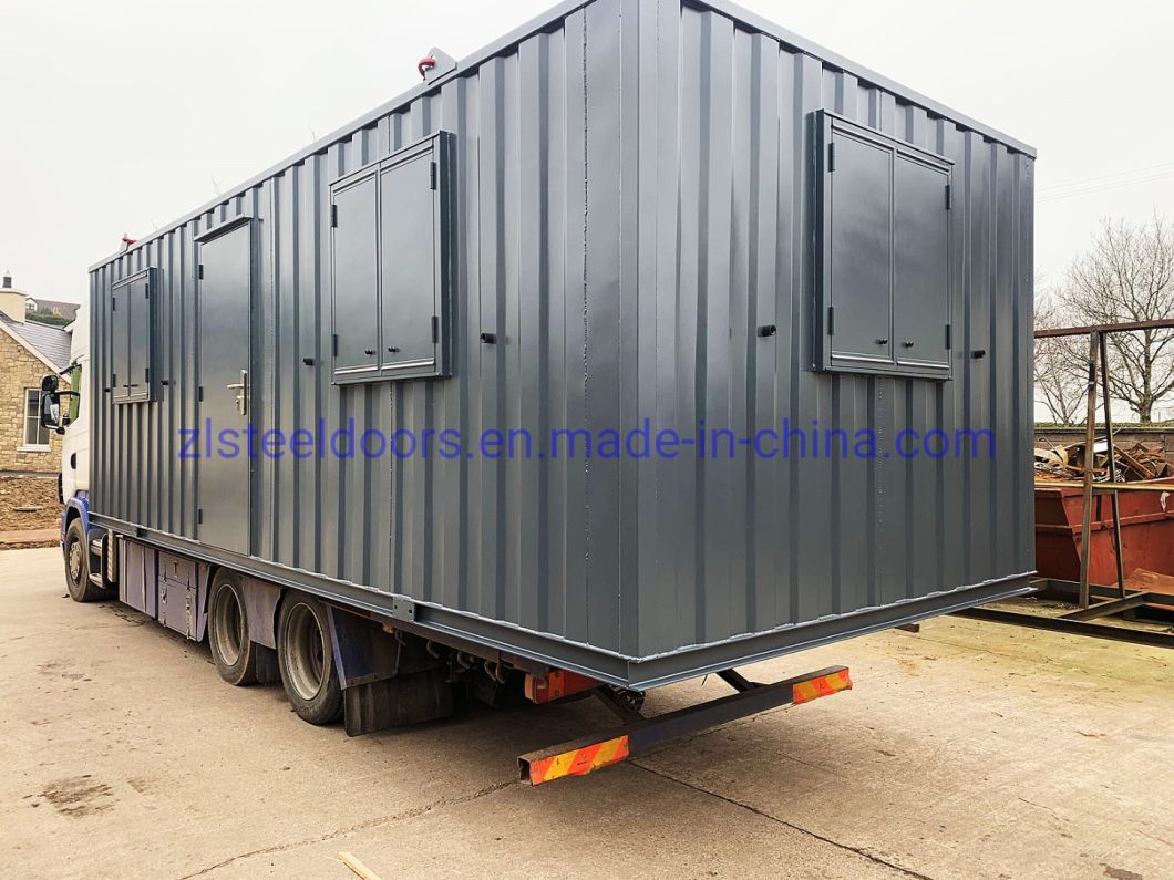 Steel Window Shutter for Container Modular House Aluminum Windows Seurity Window Shutter Best Price in China