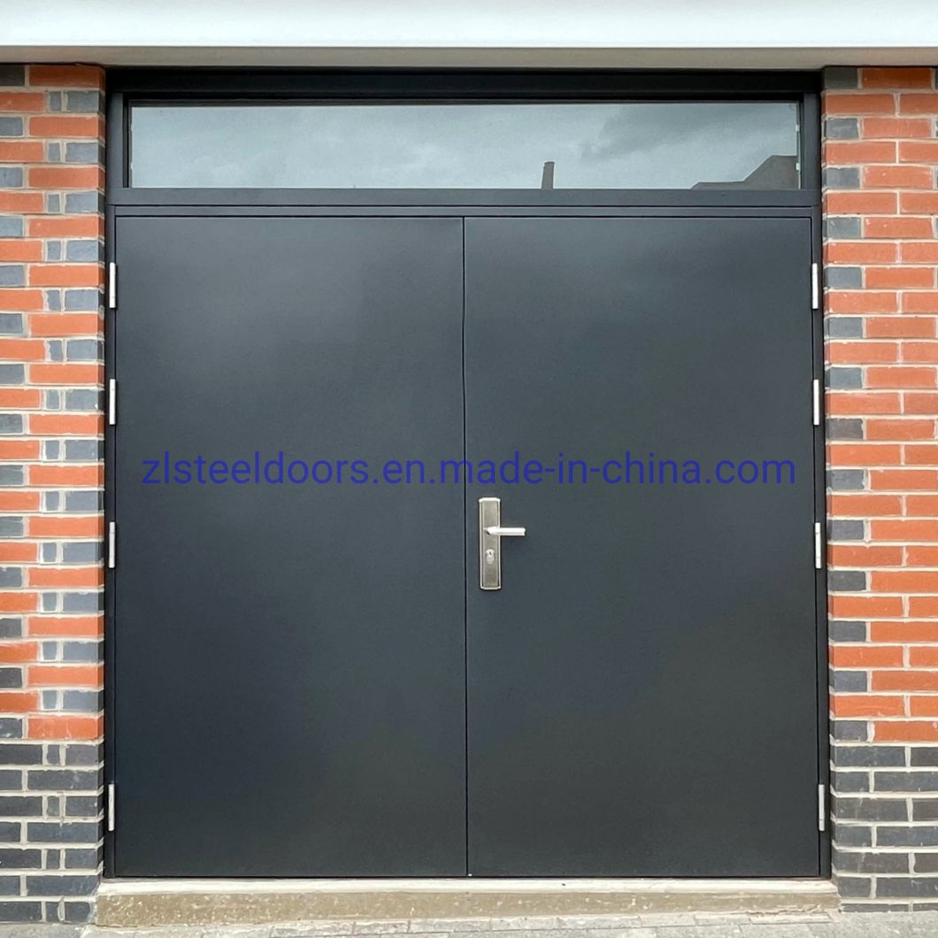 Wholesale Heavy Duty Steel Security Doors Warehouse Double Doors Best Price in China