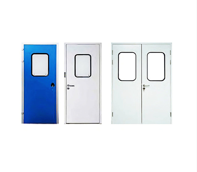 Single or Double Steel Swing Hospital Room Door