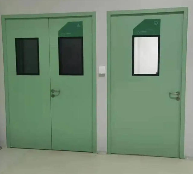 Zl Brand Customized Clean Room Door Galvanized Steel Door