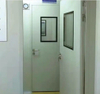 900*2100 White Single Leaf Mortised Hospital Cleanroom Nutraceuticals Hermetic HPL Hospital Doors