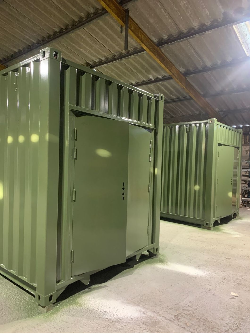 Quick Assembling Steel Door for Prefab Guard Shack