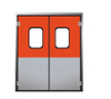 Automatic Closing Steel Double Leaf Restaurant Kitchen Traffic Swing Doors