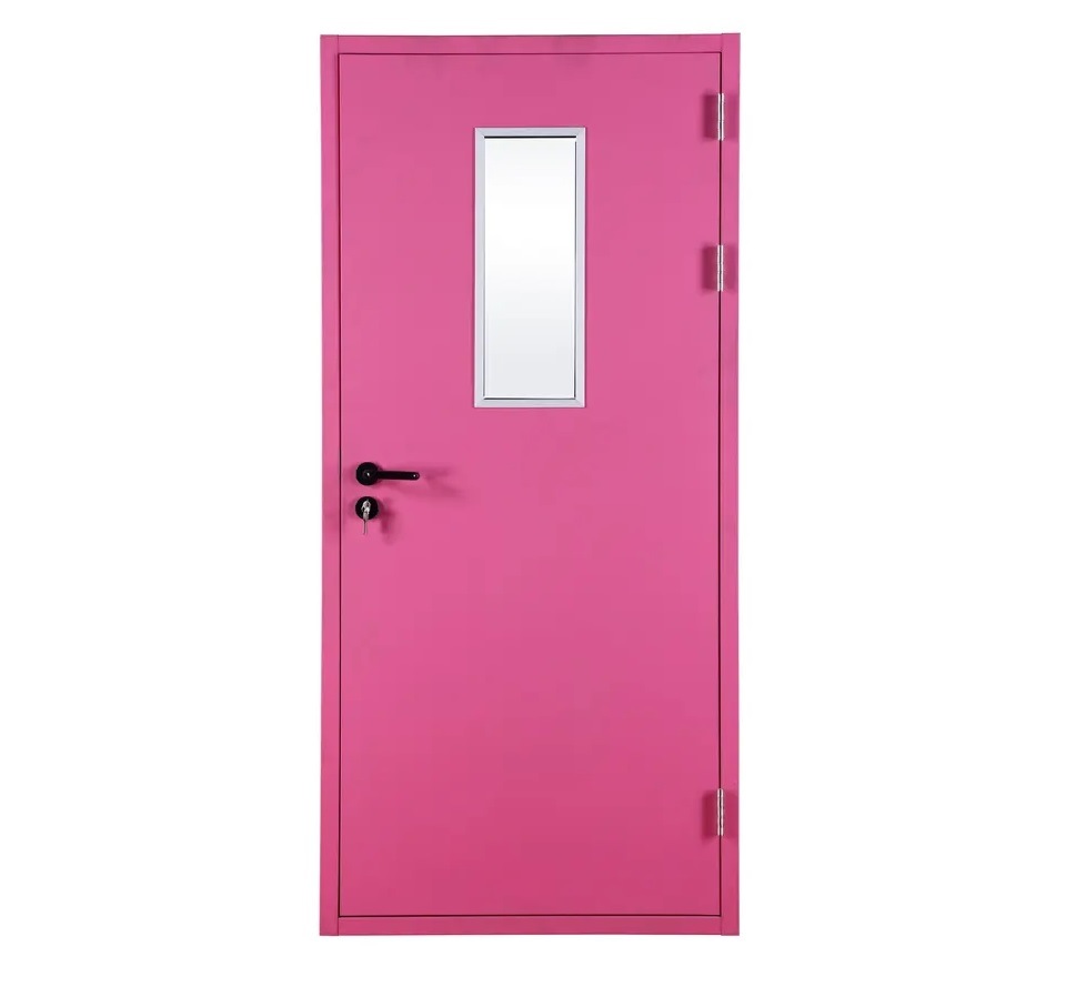 Protection with Steel Fire Proof Doors with Air-Tight Seal for Clean Rooms and Laboratories