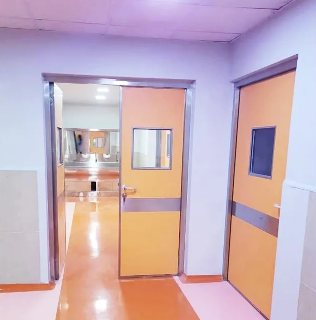 Professional Customized Medical Grade Double Door Clean Room Door for Operation Room Door