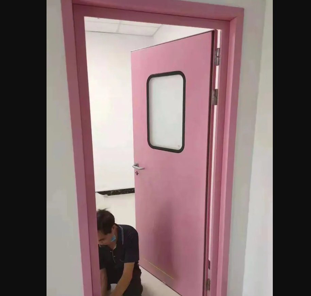 Door Design for Hospital Filling with Paper Aluminum Automatic Hospital Door