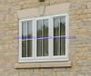 Home Security Hurricane Impact Double Glazed PVC Profile UPVC Windows CE Certificate European Style PVC Sliding UPVC Profiles Windows and Doors