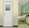 China Supplier Hospital Patient Clean Room Steel Fire Door Interior Hollow Metal Fire Door with Vision