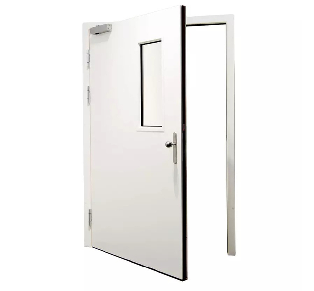 Bespoke Thermal Door with Vision Panel for Commercial Use