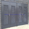Wholesale High Quality Swing Exterior Steel Louvred Doors Container Doors Modern Style
