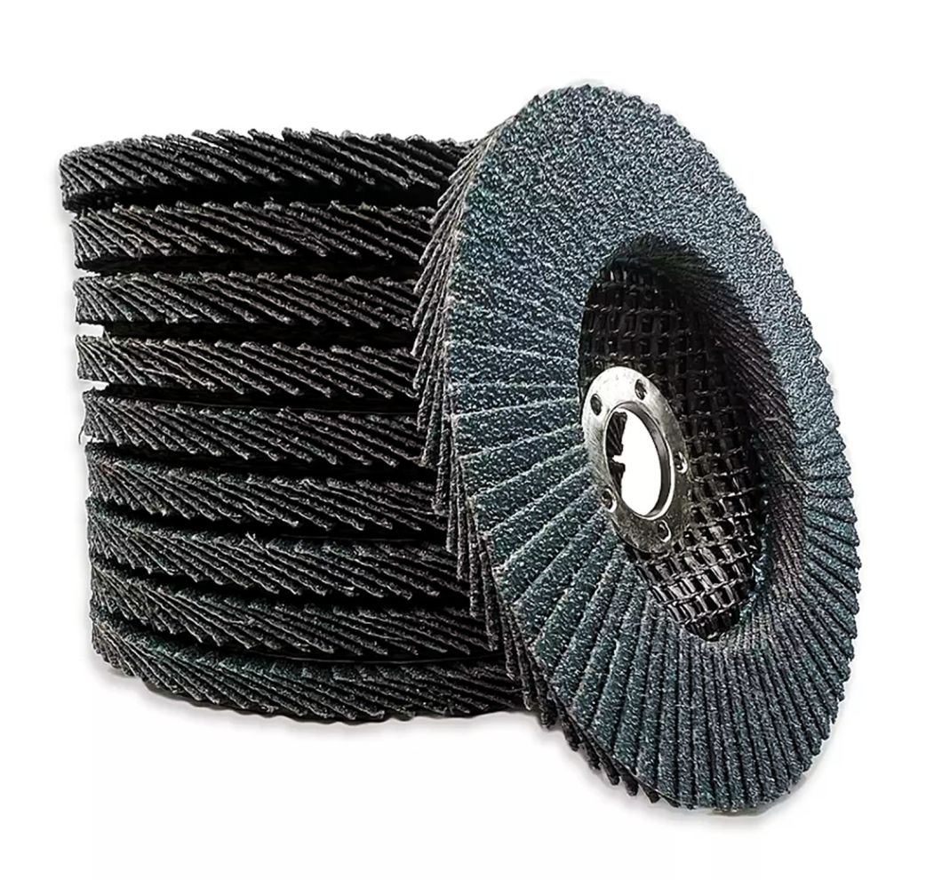 Customized Metal Grinding Abrasive Tools Calcined Aluminium Oxide Buffing Wheel Flap Disc