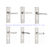 High Quality Ss Key Cylinder Bathroom Escutcheon Stainless Steel Lever Lock Mechanic Door Handle