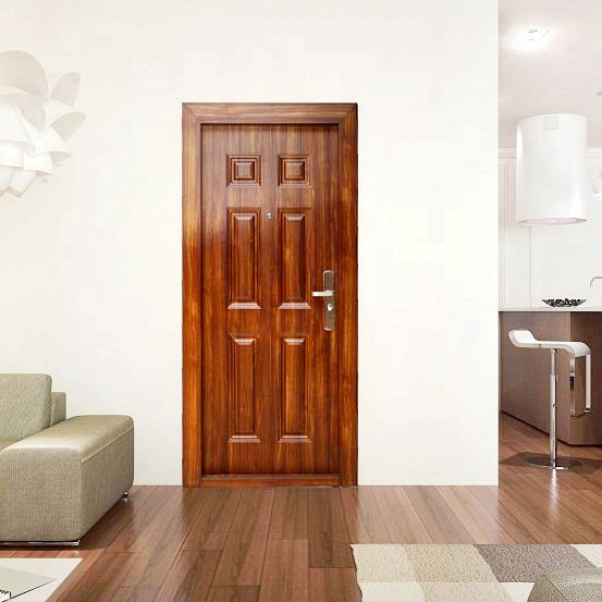 Cheap Price Luxury Style Hot Sale Security Steel Metal Door