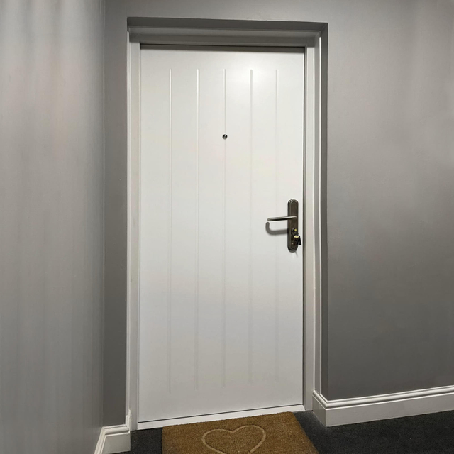 Cottage Style Security Steel Doors Armored Doors Customizable with CE