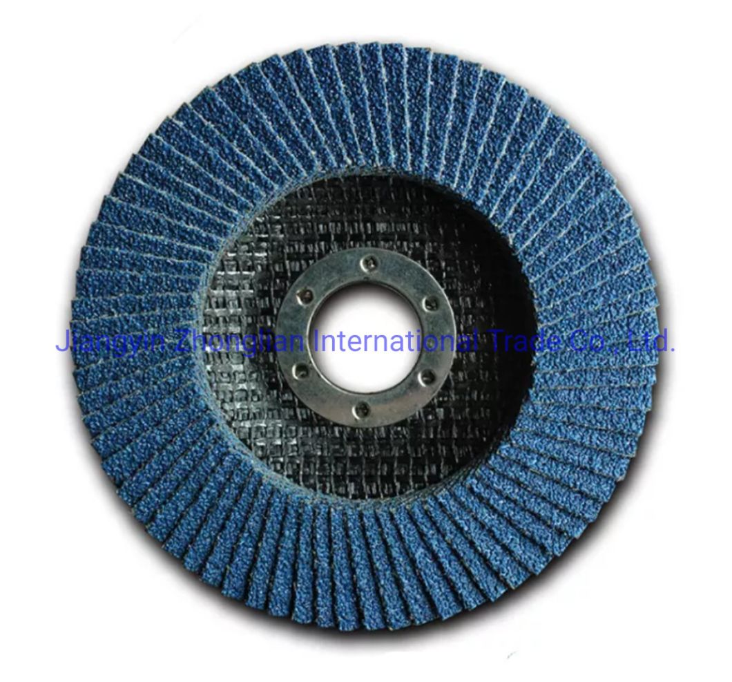 Hot Selling 4 Inch Abrasive Flap Disc 80m/S MPa En12413 Grinding Disc
