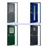 High Security Glazed Steel Doors Glass Doors Shop Front Doors with 19 Point Locking System