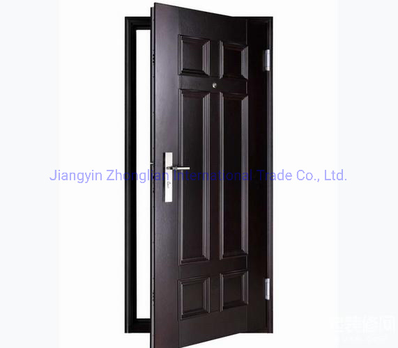 China Factory OEM Logo Home Security Luxury Villa Entrance Steel Door