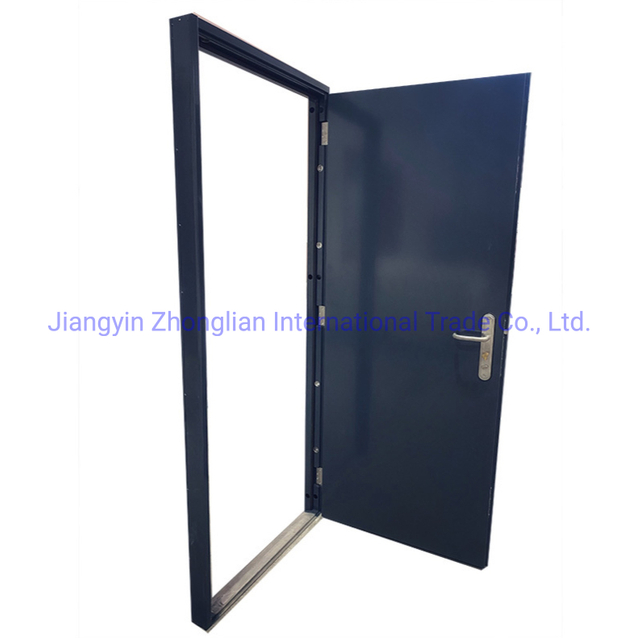 China Manufacturer House Front Door Morden Designs Steel Entry Exterior Security Door