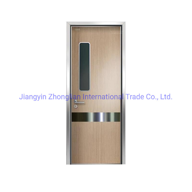 Door with Window Interior Doors Medical Cleanroom Swing Door