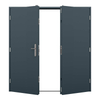 High Security Steel Double Door with All Accessories