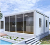 Prehung Door Steel Door for Coffee Shop and Restaurant Premium Movable Prefab Container House
