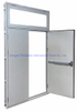 Sample Customization Morden Design Good Steel Metal Security Prehung Door for Prefab Hose Modular Building