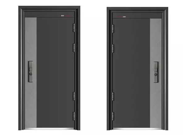 Smart Deadbolt Door Lock Front Exterior Security Steel Turkish Security Doors